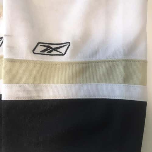 Reebok Hockey Socks Junior (White/Gold/Black)