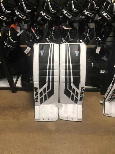 New Velocity VE8 Pro Goalie Leg Pads Senior 34+2