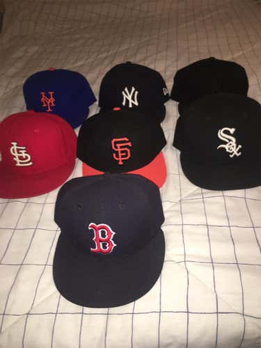 7 New Era MLB Hats