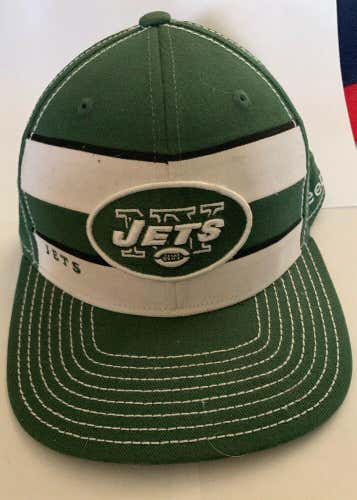 Reebok New York Jets NFL Equipment Ball Cap, Hat Unique Logo