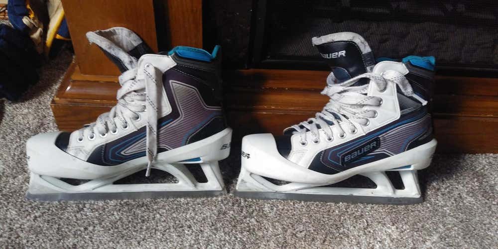 Bauer 5000 Hockey Goalie Skates Senior Size 9.5