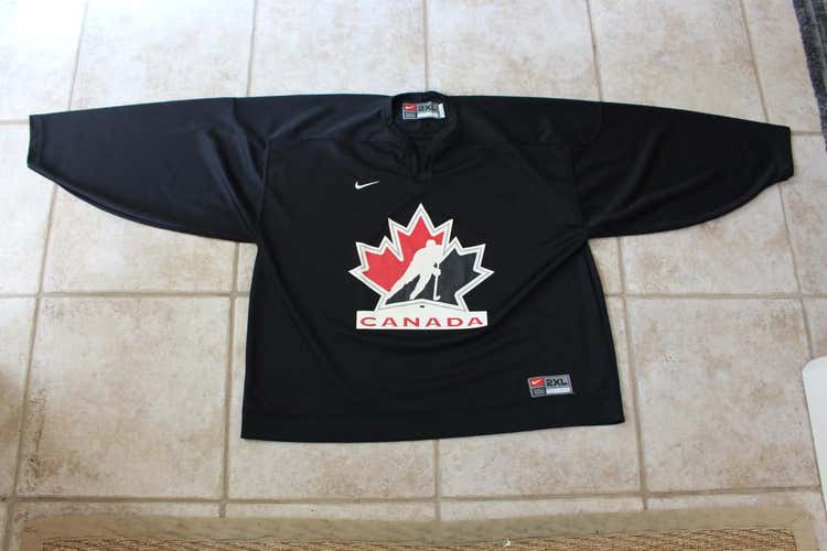Team Canada 2002 Olympics Practice Jersey, Black 2xl