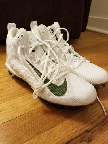 New Nike Alpha Menace Lacrosse Cleats -Size 10