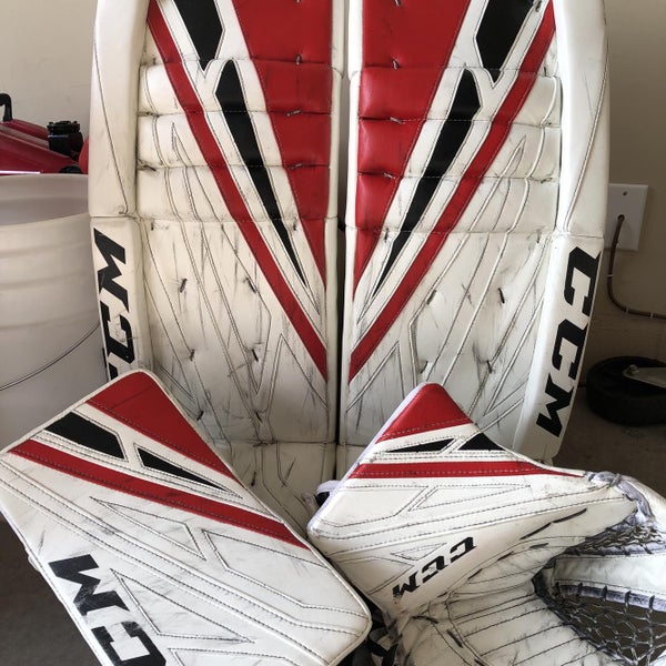 CCM Eflex 4 Extreme Flex 4 Goalie Full Set Ottawa Pro Stock