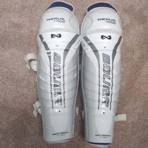Bauer Nexus 4000 Shin Pads Senior