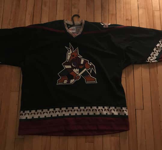 CCM VINTAGE KACHINA COYOTES ARIZONA PHOENIX Jersey XXL
