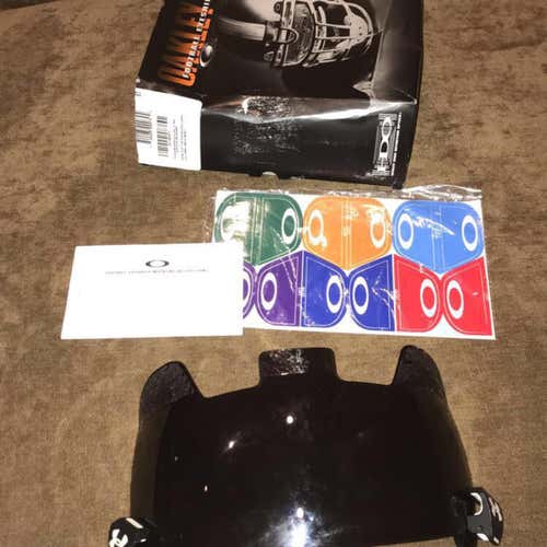 NEED GONE. Oakley Tinted Football Visor