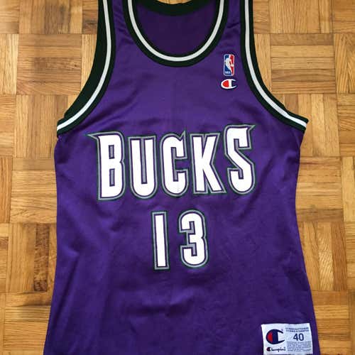 Glenn Robinson Milwaukee Bucks Champion Size 40 Medium Jersey
