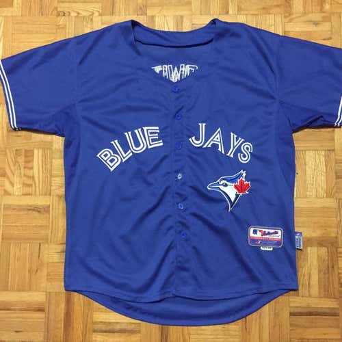 Troy Tulowitzki Toronto Blue Jays Majestic Size 48 Large Jersey