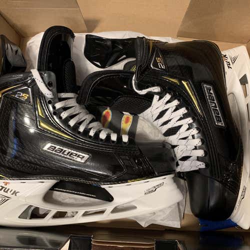 NEW Bauer 2sPro Hockey Skates Senior Pro Stock Size 8D