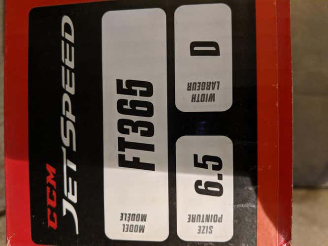 CCM JetSpeed FT365 Hockey Skates Senior Size 6.5