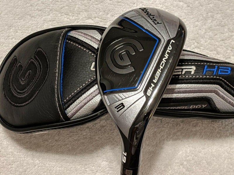 CLEVELAND LAUNCHER HB 3 19* HYBRID W MIYAZAKI 6S STIFF FLEX SHAFT MCC +4 GRIP