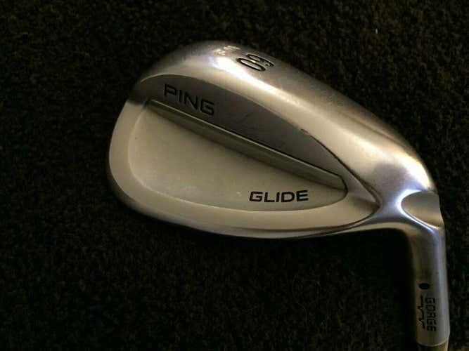 PING GLIDE 60* WS BLACK DOT GORGE GROOVE CHROME WEDGE