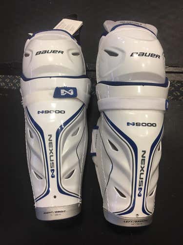 New Bauer Nexus N9000 Shin Pads Senior