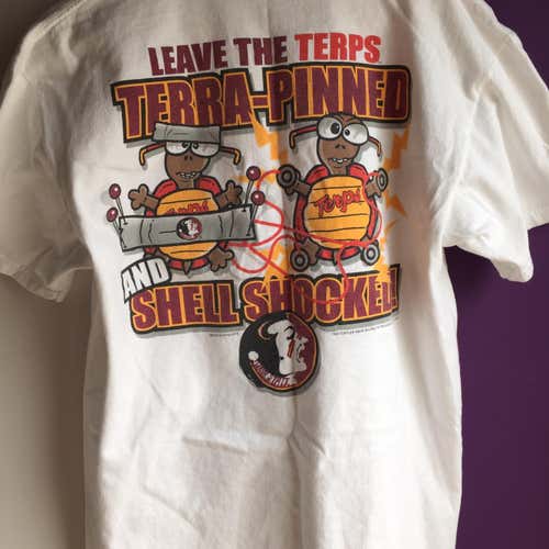 Vintage Florida State Maryland Terps Size Large  2003 Shirt Adult