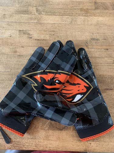 Nike L Oregon State Beavers Receiver Football Gloves PGF432-016