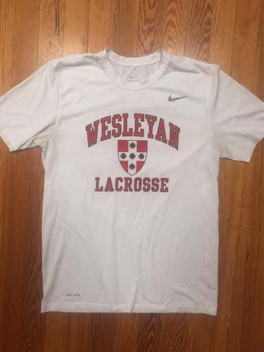 Wesleyan University Lacrosse Nike Dri-Fit Short Sleeve Shirt