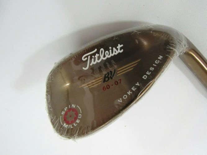 Titleist Ben Vokey Spin Milled 60-07 Lob Wedge-NEW 36" RH