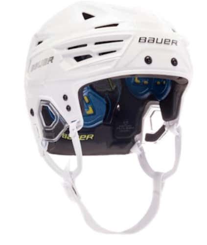 Bauer Re-Akt 150 Helmet White Senior Size Medium New