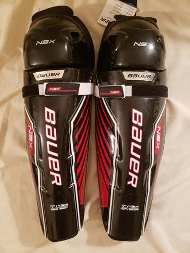 New Bauer NSX Shin Pads Senior