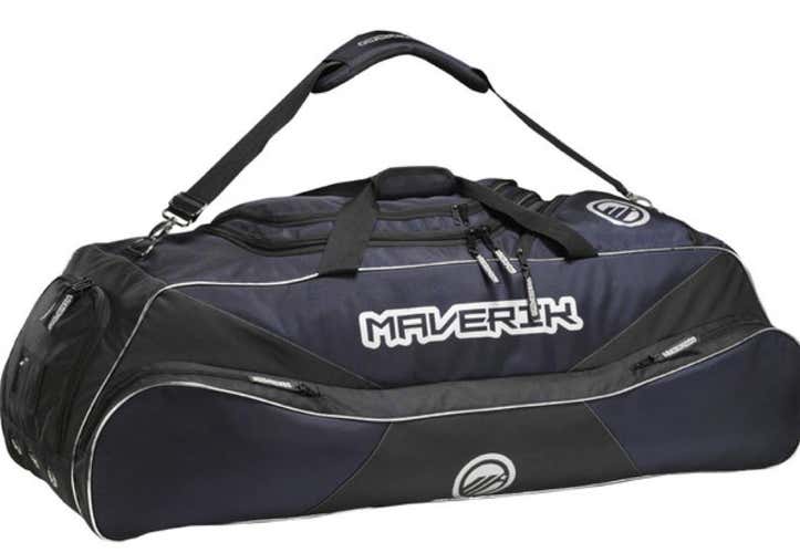 Maverik Kastle Lacrosse Bag Lax new Blue Equipment bag shaft NWT