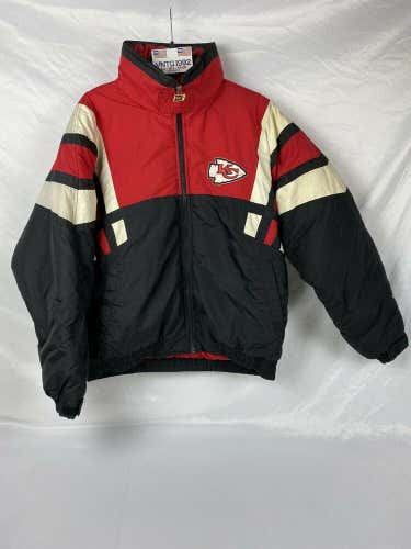 Kansas City Chiefs Throwback NFL GAMEDAY Jacket Vintage rare Chief Large