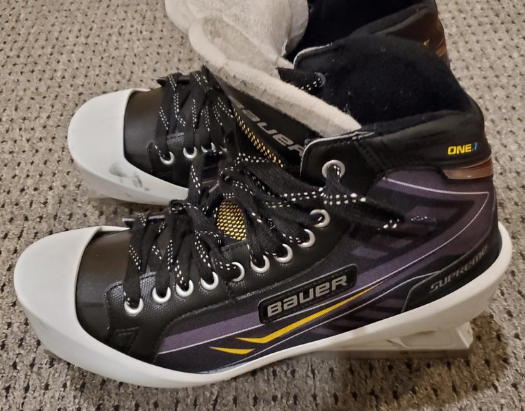 Bauer Supreme One.7 Hockey Goalie Skates Senior Size 12