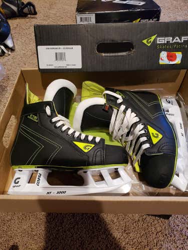 New Graf Hockey Skates Senior Size 6.5