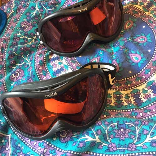 Barely Used Bolle Snowboard Goggles (2 pairs)