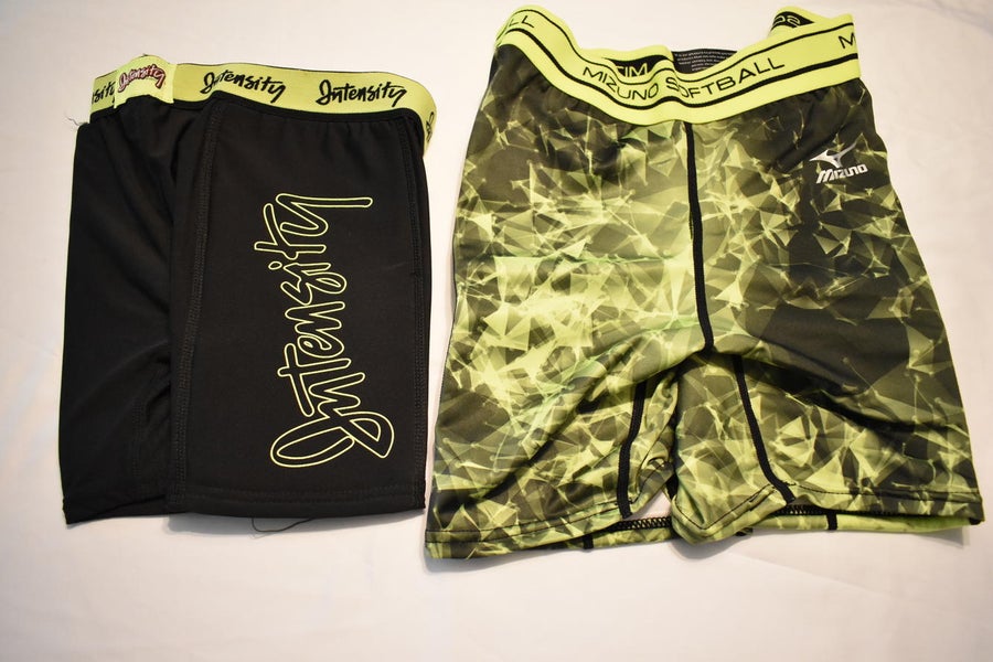 New Mizuno Compression Sliding Shorts & Intensity Shorts
