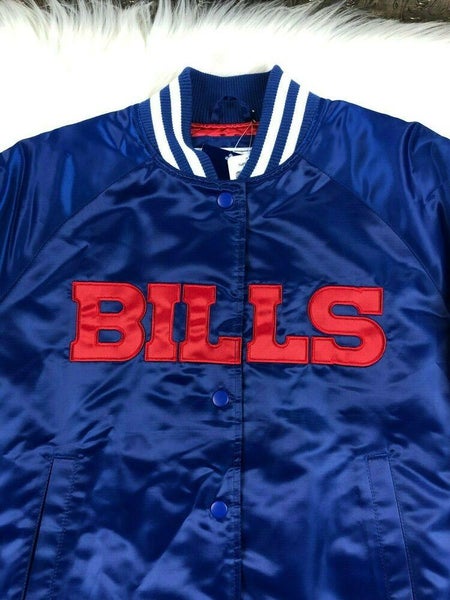 NFL Buffalo Bills Women's Starter Jacket, Royal Blue & Red [Super Rare]  Women S