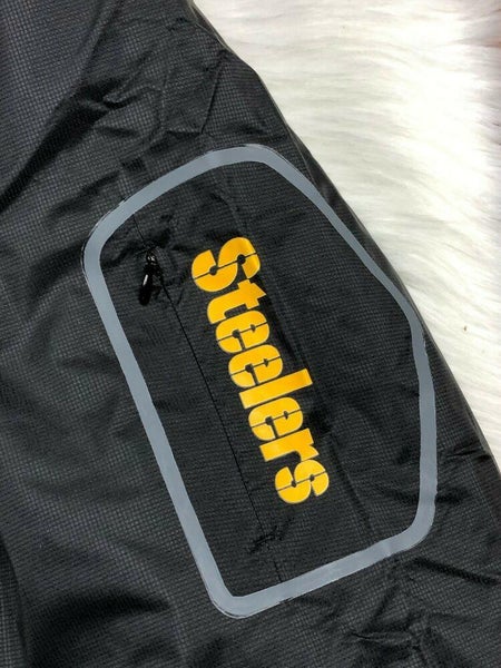 Pittsburgh Steelers 3 in 1 System Jacket + Puffer Big & Tall Black, Men 5XL  NFL