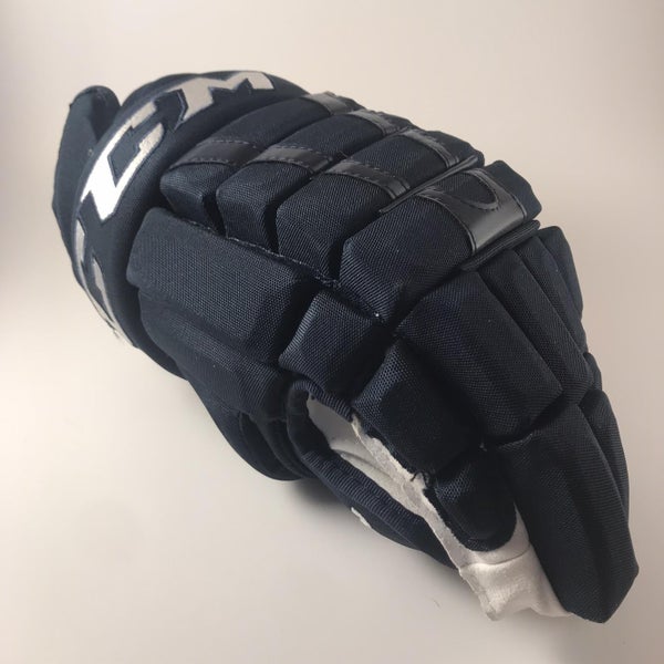 New Navy CCM HG96 Gloves Senior Pro Stock 14”