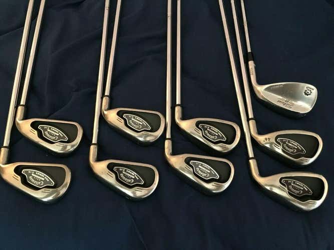 Callaway Sttelhead Pro Series X16 Iron Set, 3-PW, +Titleist Vokey Wedge