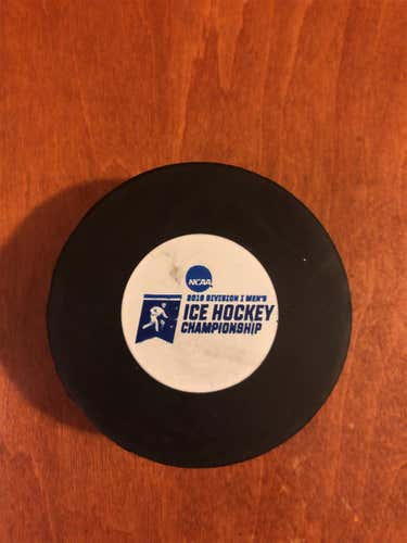 Game Used NCAA Frozen Four Pucks
