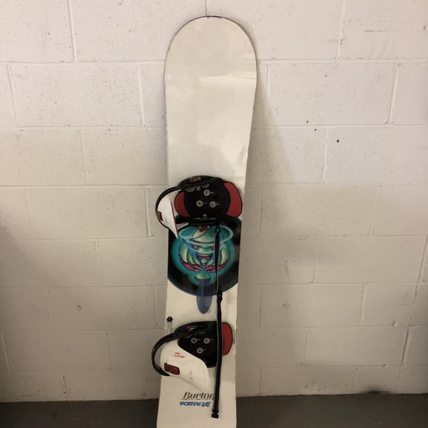 Burton Custom Senior Snowboard with Size Small Step In (SI) Bindings (158cm)