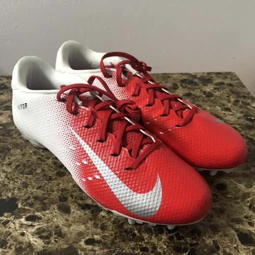 New Nike Vapor Cleats Red Size 10