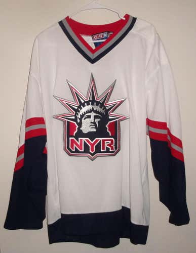 New York Rangers Vintage Hockey Jersey (CCM) (Adult-XL)