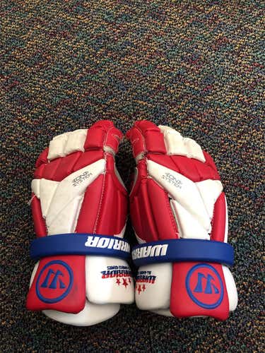 Warrior All America Games Evo Lacrosse Gloves