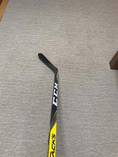 Pro stock Super Tacks, 80 Flex  Hockey Stick, Modified P92 Curve, Lefty (Used)