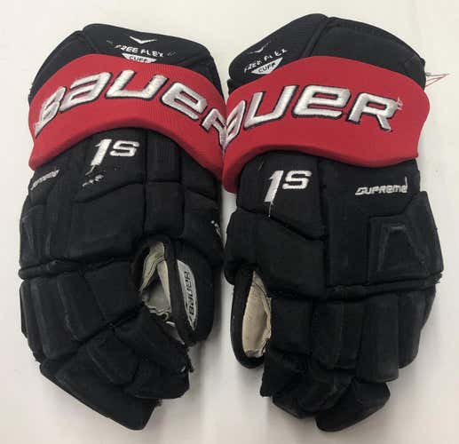 Bauer Supreme 1S Pro Stock Custom Hockey Gloves 15" Huskies (5412)