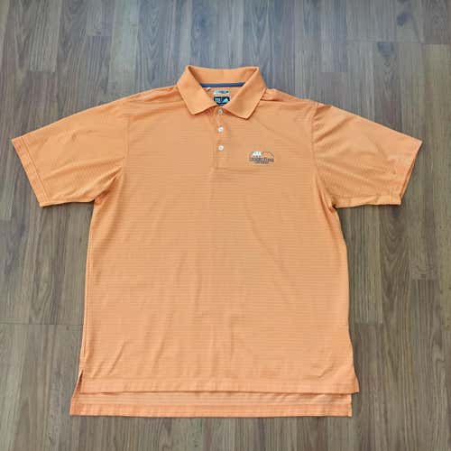 Desert Pines Golf Club Las Vegas, Nevada Adidas ClimaCool Sz L Polo Golf Shirt!