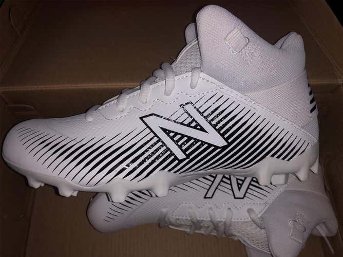 New Balance Freeze Lax Lacrosse Cleats NWT 4 4Y White New NWT Youth