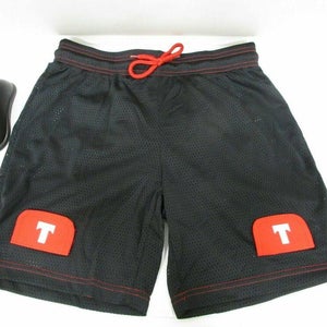 Tron Junior Boys Loose Fit Ice-Hockey Mesh Jock Shorts with Cup (Junior-Large)*No Trades*