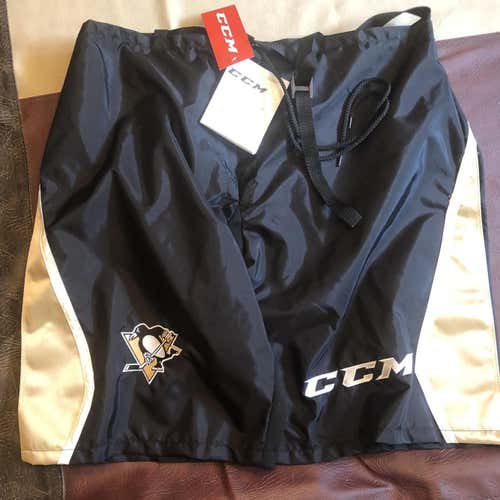 New CCM Pittsburgh Penguins Pro Stock PP10 Pant Shell Senior