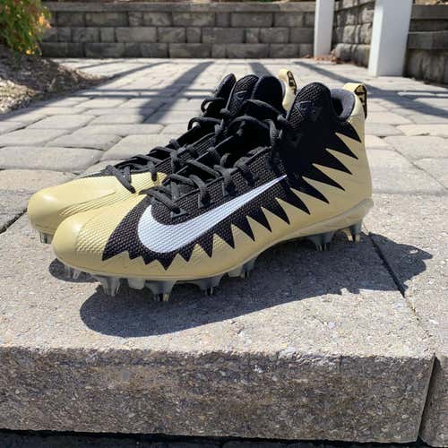 New Nike Alpha menace Black And Gold Size 13