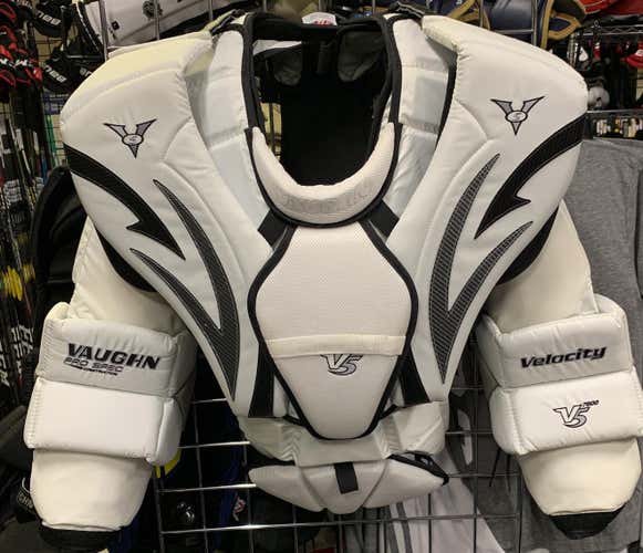 New XXL Vaughn Velocity V5 7800 Goalie Chest Pro tector Pro Stock