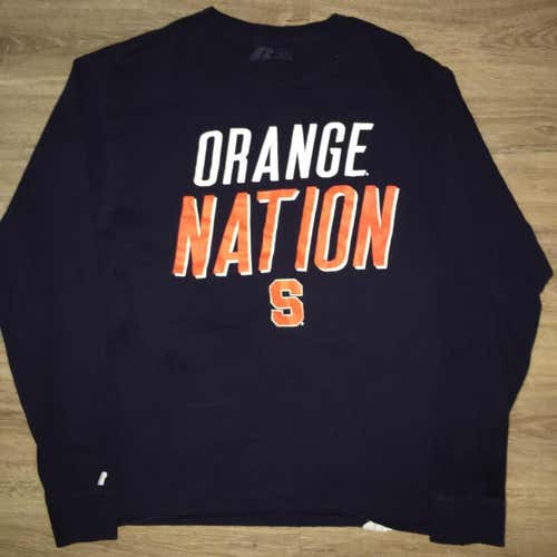 (Medium) New Syracuse Orange Long Sleeve Shirt