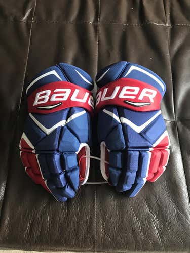 New Bauer Gloves Senior Pro Stock - Montreal Canadiens Philippe Danault
