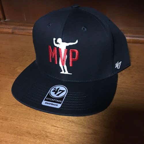 Mookie Betts MVP 47 Brand Snapback Boston Red Sox Fenway Park SGA 4/30/2019